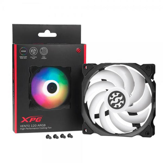 ABANICO XPG VENTO 120 ARGB BLACK VENTO120ARGB-BKCWW