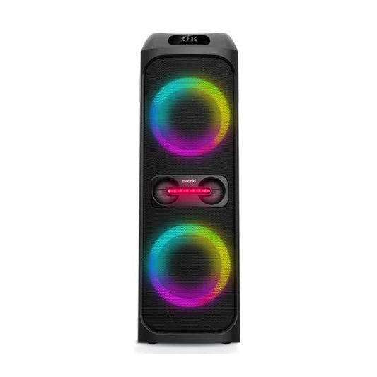 PARLANTE RGB MOONKI MW-T280 160W BLUETOOTH NEGRO