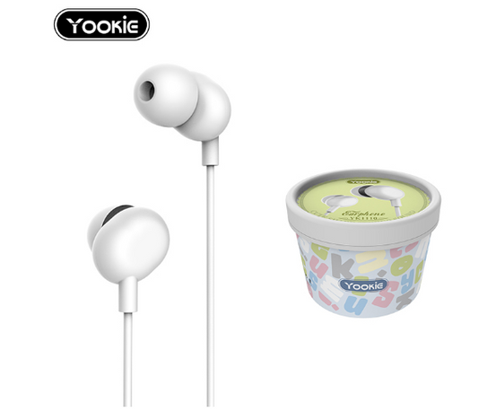 AUDIFONO MANOS LIBRES YK1110 YOOKIE BLANCO