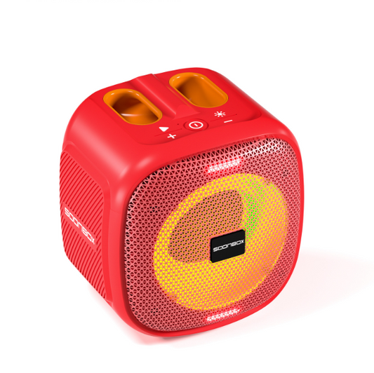 PARLANTE BLUETOOTH S573 SOONBOX ROJA