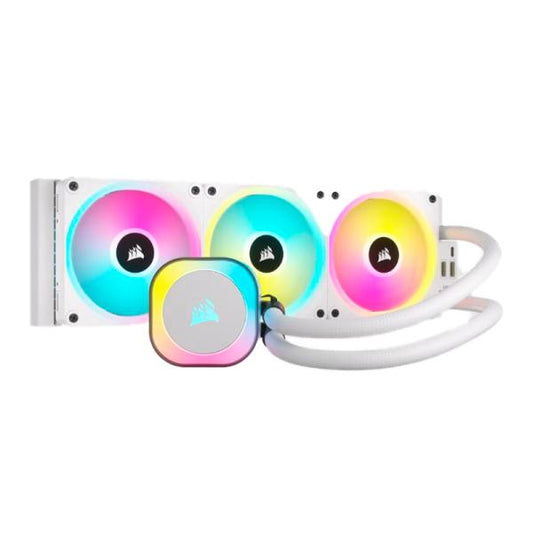ENFRIAMIENTO LIQUIDO CORSAIR  H150I RGB AIO 360MM WHITE CW-9061006-WW
