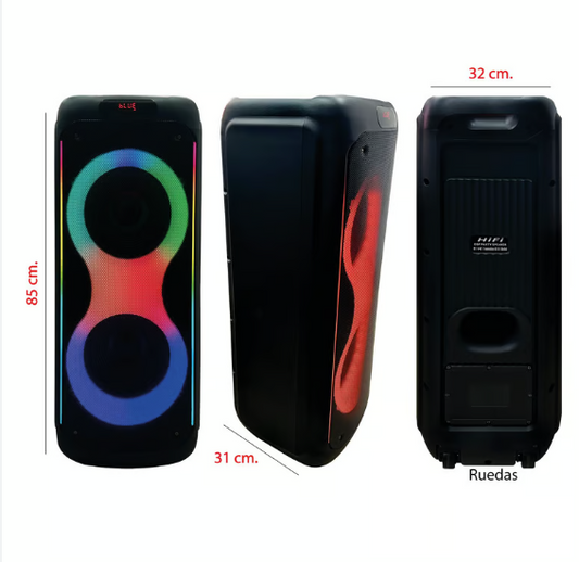 PARLANTE BLUETOOTH RX-1008 SOONBOX NEGRA