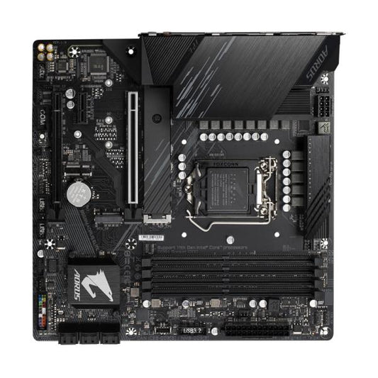 TARJETA MADRE GIGABYTE B560M AORUS ELITE LGA1200 MICRO-ATX DDR4 NEGRO