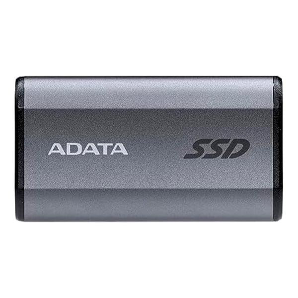 HD EXTERNO 4TB USB-C SSD ADATA ELITE SE880 2,000 MB/S COMPATIBLE CON IPHONE 15-16 Y PS5 AELI-SE880-4TCGY GRIS
