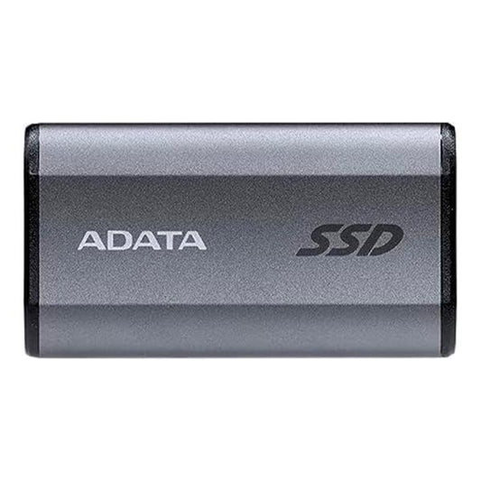 HD EXTERNO 4TB USB-C SSD ADATA ELITE SE880 2,000 MB/S COMPATIBLE CON IPHONE 15-16 Y PS5 AELI-SE880-4TCGY GRIS