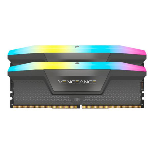 MEMORIA PC 32GB DDR5 5200MHZ (2 X 16GB) CORSAIR VENGEANCE RGB NEGRO CMH32GX5M2B5200C40