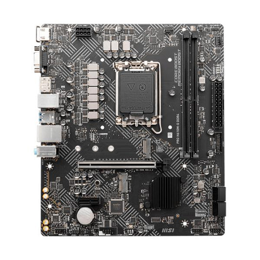 TARJETA MADRE MSI PRO H610M-G DDR4 LGA MATX DDR4 1700 911-7D46-097 NEGRO