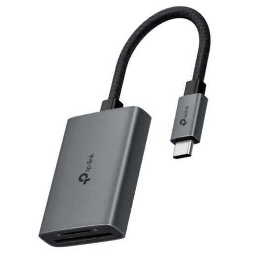 ADAPTADOR USB-C TP LINK UA430C(UN) 1 PUERTO SD y 1 PUERTO MICROSD 3.0 5 GBPS NEGRO
