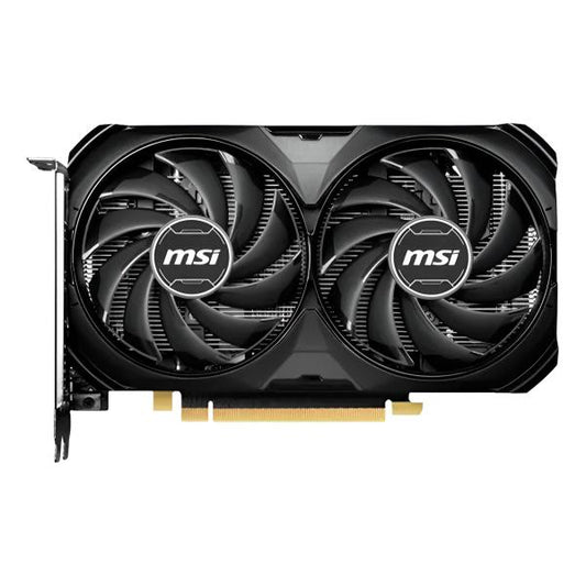 TARJETA DE VIDEO MSI GEFORCE RTX 4060 TI VENTUS 2X BLACK 8G OC GDDR6 2565 MHZ 912-V512-007 NEGRO