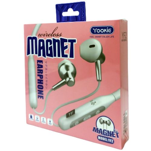 AUDIFONOS MANOS LIBRES BLUETOOTH YF2 YOOKIE BLANCO