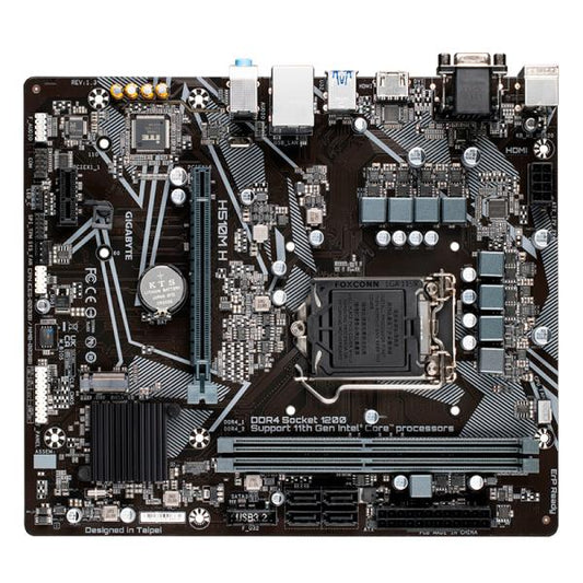 TARJETA MADRE GIGABYTE H510M H LGA1200 MICRO-ATX DDR4 NEGRO