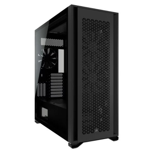 CASE GAMING CORSAIR 7000D AIRFLOW FULL TOWER VENTILADORES 3 DE 140MM CON VIDRIO LATERAL Y MALLA FRONTAL CC-9011218-WW NEGRO