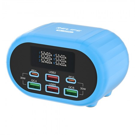 ADAPTADOR CARGADOR RL-309U RELIFE CELESTE 6 USB