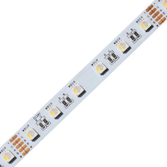 TIRA LED 5050 SMD RGB+LUZ CALIDA 10M