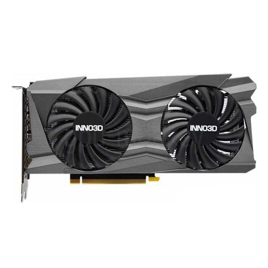 TARJETA DE VIDEO INNOVISION GEFORCE RTX 3050 TWIN X2 OC 8GB GDDR6 1792 MHZ N30502-08D6X-11902130 PLATEADO