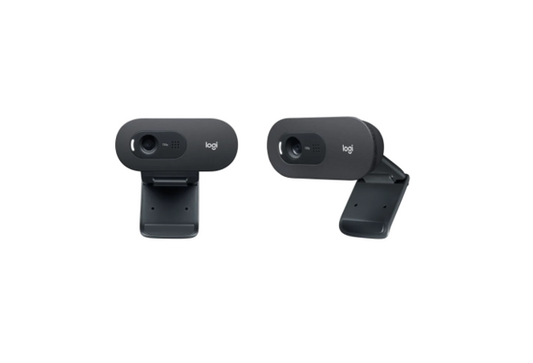 CAMARA WEB LOGITECH C505 720P USB-A 960-001367 NEGRO