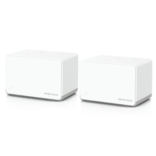 SISTEMA WIFI MERCUSYS HALO H70X(2-pack) DOBLE BANDA 1800 MBPS 3 PUERTOS GIGABIT BLANCO