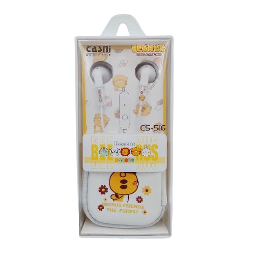 AUDIFONOS MANOS LIBRES CS-516 GJBY BLANCO