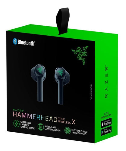 AUDIFONO RAZER HAMMERHEAD TWS X INALÁMBRICO BLUETOOTH RZ04-03800100-R3U1 NEGRO