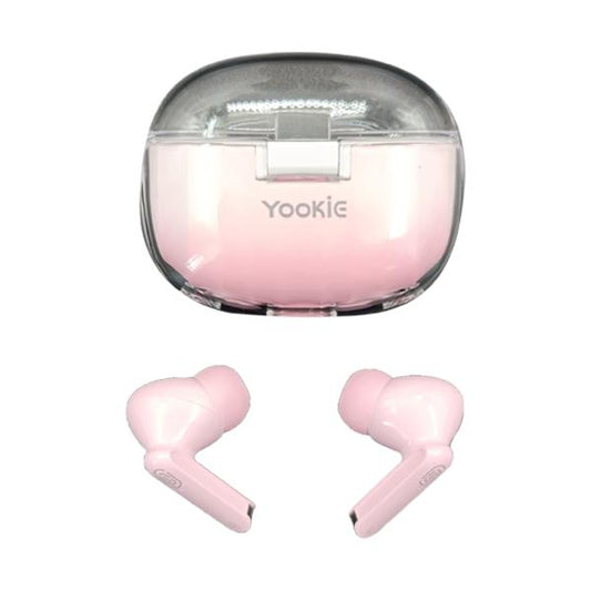 AUDIFONO MANOS LIBRES BLUETOOTH YKS111 YOOKIE ROSADO
