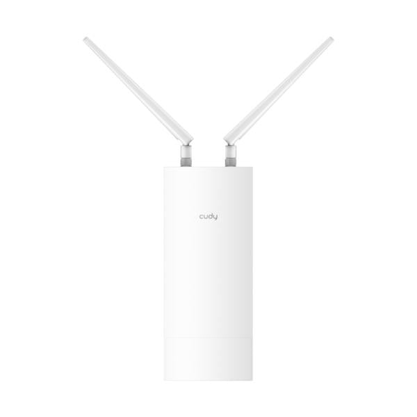 PUNTO DE ACCESO  CUDY  INALAMBRICO AP1200 OUTDOOR  DOBLE BANDA 5 GHZ  AC1200  WIFI 5 BLANCO