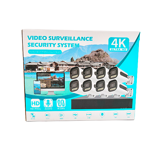 CAMARA VIGILANCIA 8CH PLANET