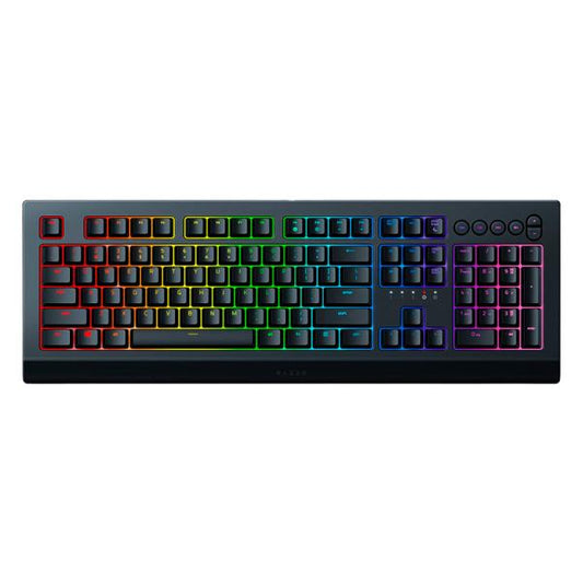 TECLADO GAMING RGB RAZER CYNOSA V2 MEMBRANA ALÁMBRICO USB INGLÉS RZ03-03400200-R3U1 NEGRO