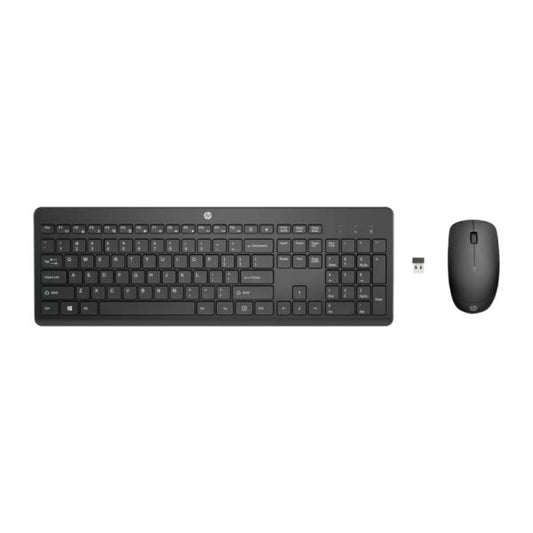 TECLADO Y MOUSE HP 235 INALÁMBRICO USB-A 1Y4D0AA#ABM NEGRO