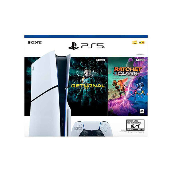 CONSOLA PS5 SLIM DISCO RETURNAL / RATCHET & CLANK BUNDLE