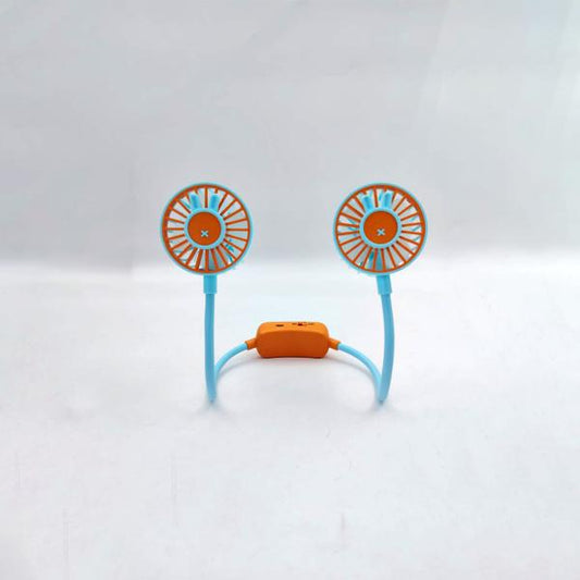 VENTILADOR DD5583-678 CONEJO NARANJA CELESTE