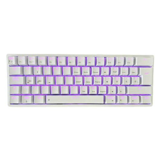 TECLADO GAMING RGB EAGLE WARRIOR KAY182U0002C 60% MECÁNICO INALÁMBRICO BT ESPAÑOL BLANCO