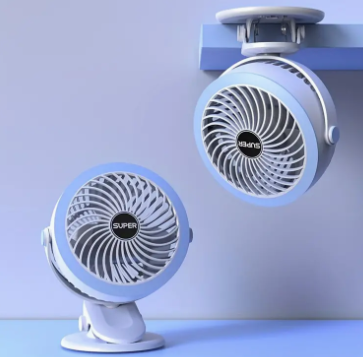 VENTILADOR FZM-03 BLANCO AZUL