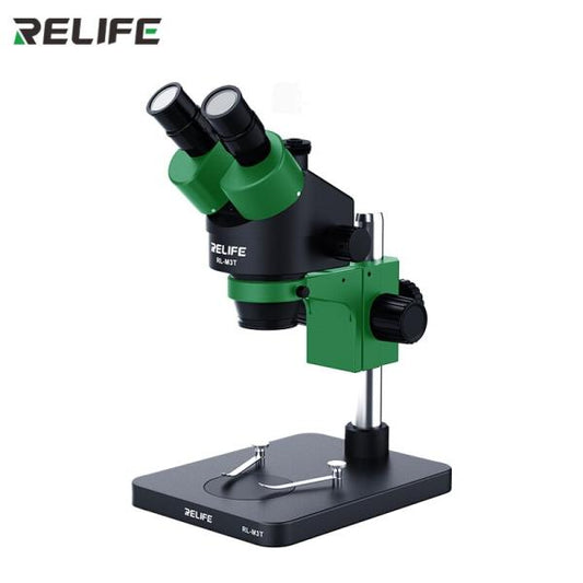 MICROSCOPIO CON LAMPARA LED RL-M3T-B1 RELIFE VERDE