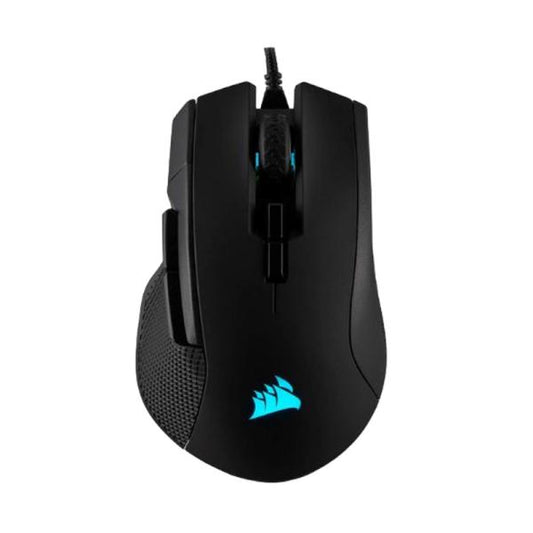 MOUSE GAMING RGB CORSAIR IRONCLAW FPS/MOBA ALÁMBRICO USB 18000 DPI CH-9307011-NA NEGRO