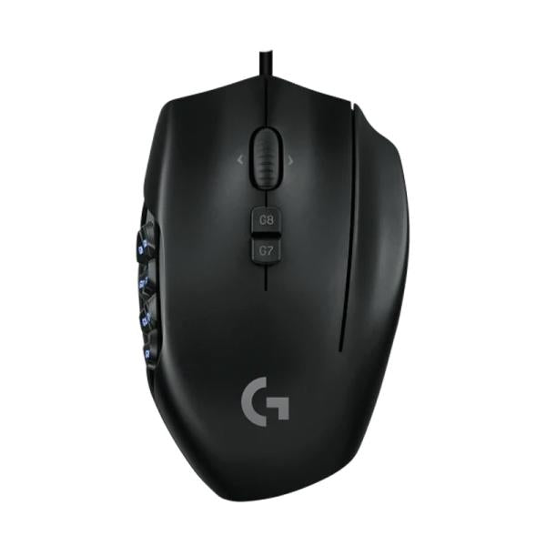 MOUSE GAMING LOGITECH G600 ALÁMBRICO USB 8200 DPI 910-003879 NEGRO