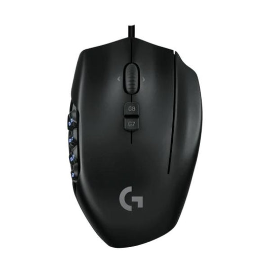 MOUSE GAMING LOGITECH G600 ALÁMBRICO USB 8200 DPI 910-003879 NEGRO