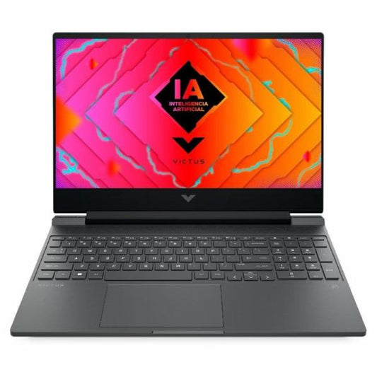 LAPTOP GAMING HP VICTUS 15-FB2026LA 15.6" R5-8645HS 8GB 512GB SSD WIN 11 HOME ESPAÑOL A14LTLA#ABM NEGRO
