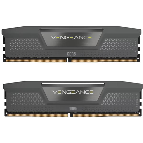 MEMORIA RAM PC 16GB (2 X 8GB) CORSAIR VENGEANCE DDR5 5200MHZ CL40 CMK16GX5M2B5200Z40 NEGRO