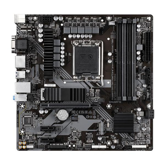 TARJETA MADRE GIGABYTE B760M DS3H DDR5 LGA1700 MICRO ATX NEGRO