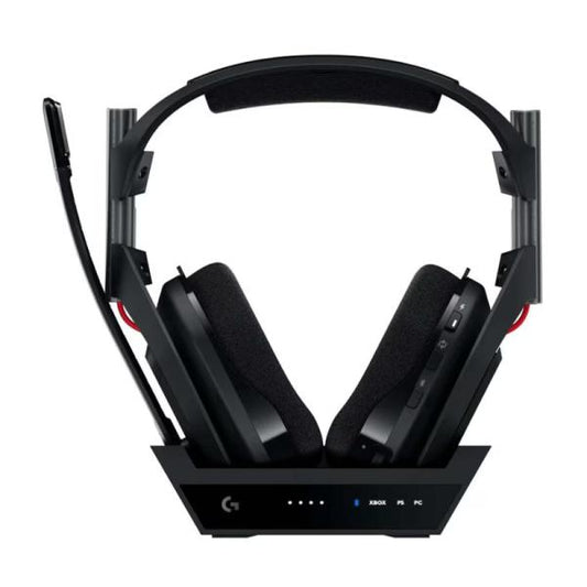 HEADSET GAMING ASTRO A50 GEN 5 INALÁMBRICO + RECEPTOR CON ESTACION BASE COMPATIBLE CON PC, XBOX, Y PS 939-002217 NEGRO