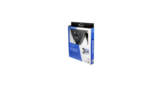 SWITCH UNNO TEKNO HDMI PIGTAIL 3 PORT HB1202BK