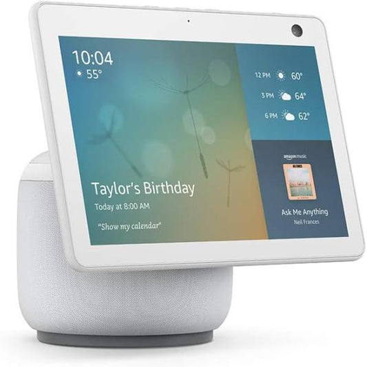 PARLANTE INTELIGENTE ECHO SHOW 10 3RD GENERACION AMAZON BLANCA