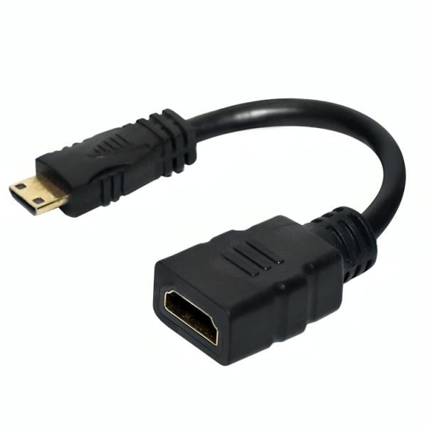 ADAPTADOR UNNO AD3005BK HDMI MINI A HDMI ULTRA HD NEGRO