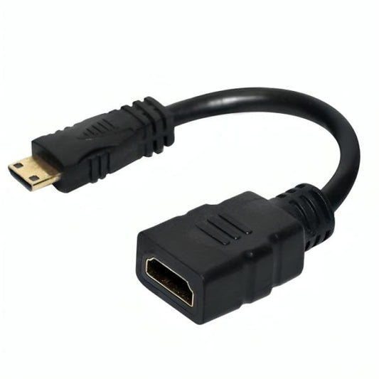 ADAPTADOR UNNO AD3005BK HDMI MINI A HDMI ULTRA HD NEGRO