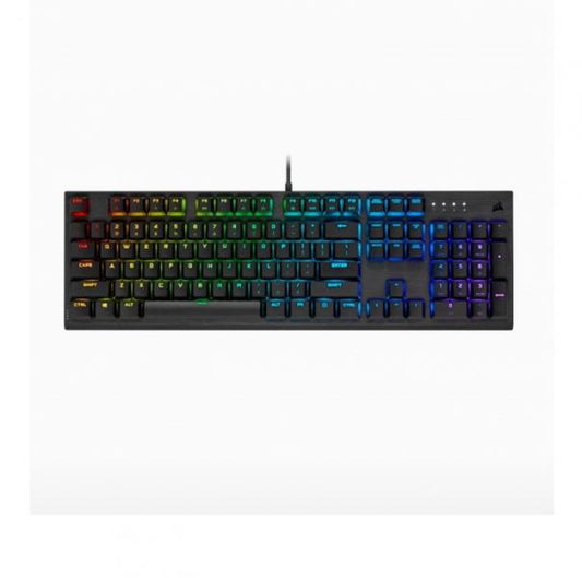 TECLADO GAMING RGB CORSAIR K60 PRO LOW PROFILE MECÁNICO ALÁMBRICO USB ESPAÑOL CH-910D018-SP NEGRO