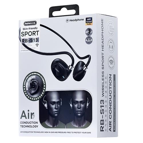 AUDIFONOS MANOS LIBRES BLUETOOTH RB-S13 REMAX NEGRO