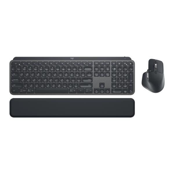 TECLADO LOGITECH MX KEYS COMBO FOR BUSINESS MEMBRANA INALÁMBRICO 2.4 GHZ ESPAÑOL 920-010224 NEGRO