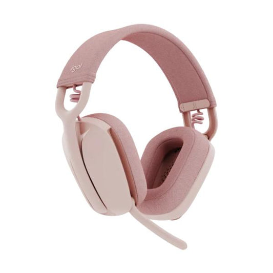 HEADSET LOGITECH ZONE VIBE 100 INALÁMBRICO BLUETOOTH 981-001223 ROSADO