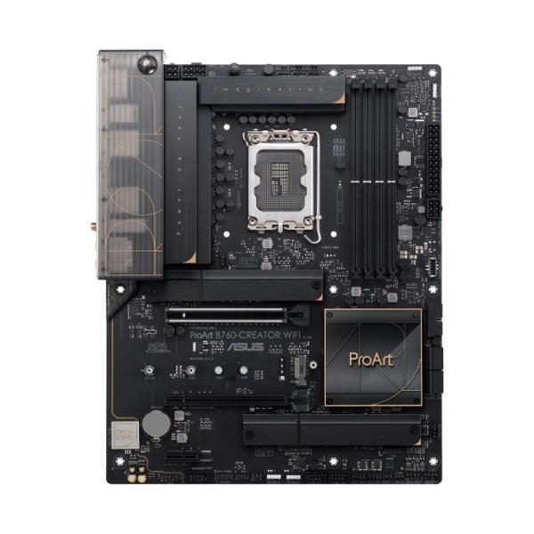 TARJETA MADRE ASUS PROART B760-CREATOR WIFI LGA1700 ATX DDR5 90MB1FY0-M1AAY0 NEGRO