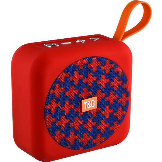 PARLANTE BLUETOOTH TG-505 T&G ROJA AZUL